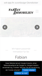 Mobile Screenshot of fabian-immobilien.de