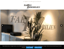 Tablet Screenshot of fabian-immobilien.de